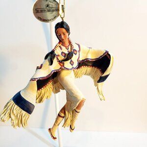 Ashton Drake Galleries Fancy Shawl Dancers Collection Soaring Spirit Ornament